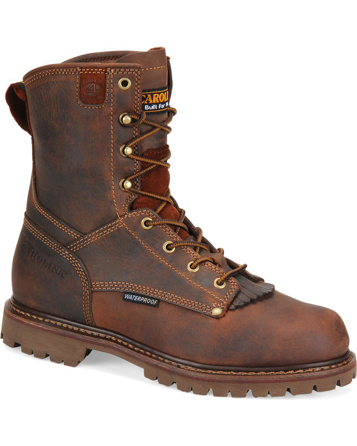 carolina waterproof logger boots