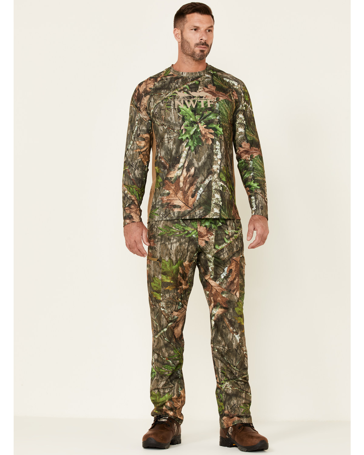 Hunting print pants clearance