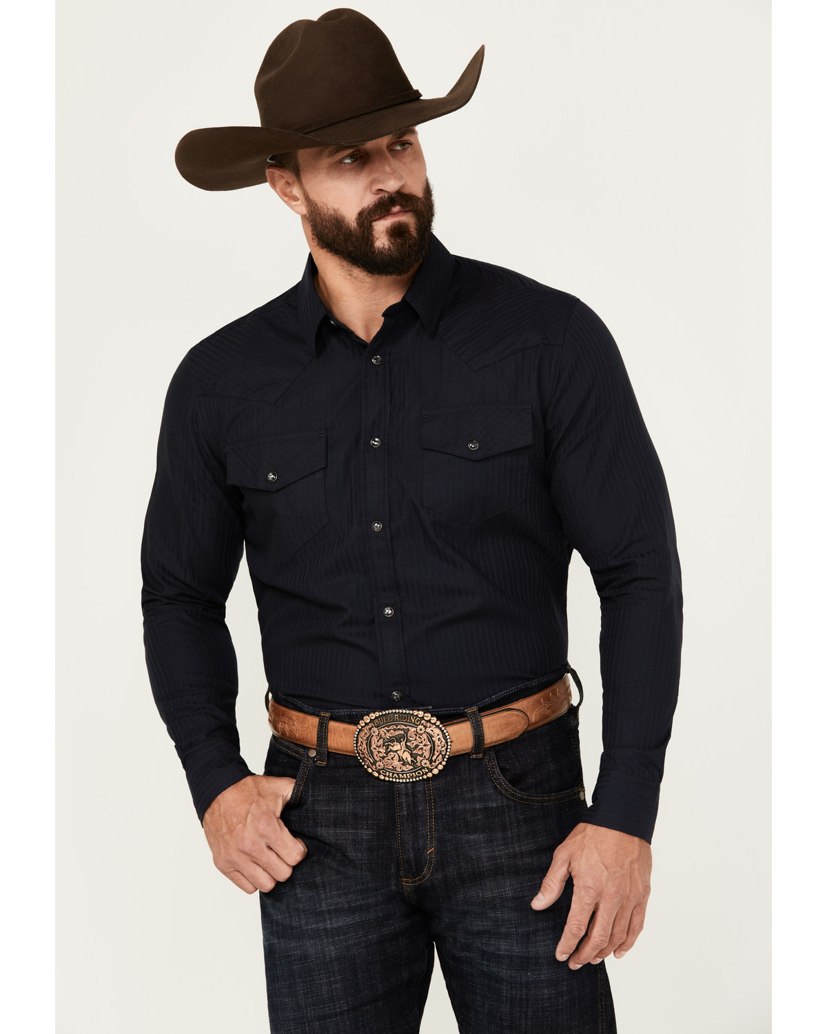 Gibson Trading Co Men's Southside Long Sleeve Snap Western Shirt
