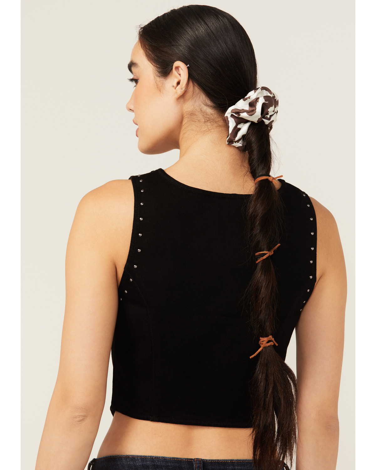 Idyllwind Women's Palmetto Cow Print Oversized Scrunchie Set