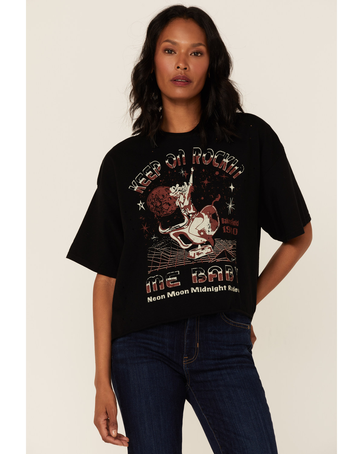 Country Deep Women's Rocking Graphic Tee