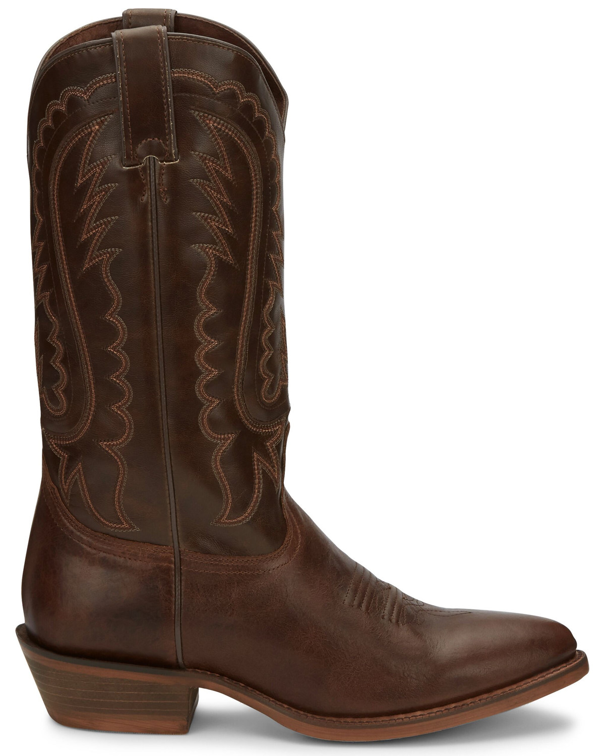 brown western boot