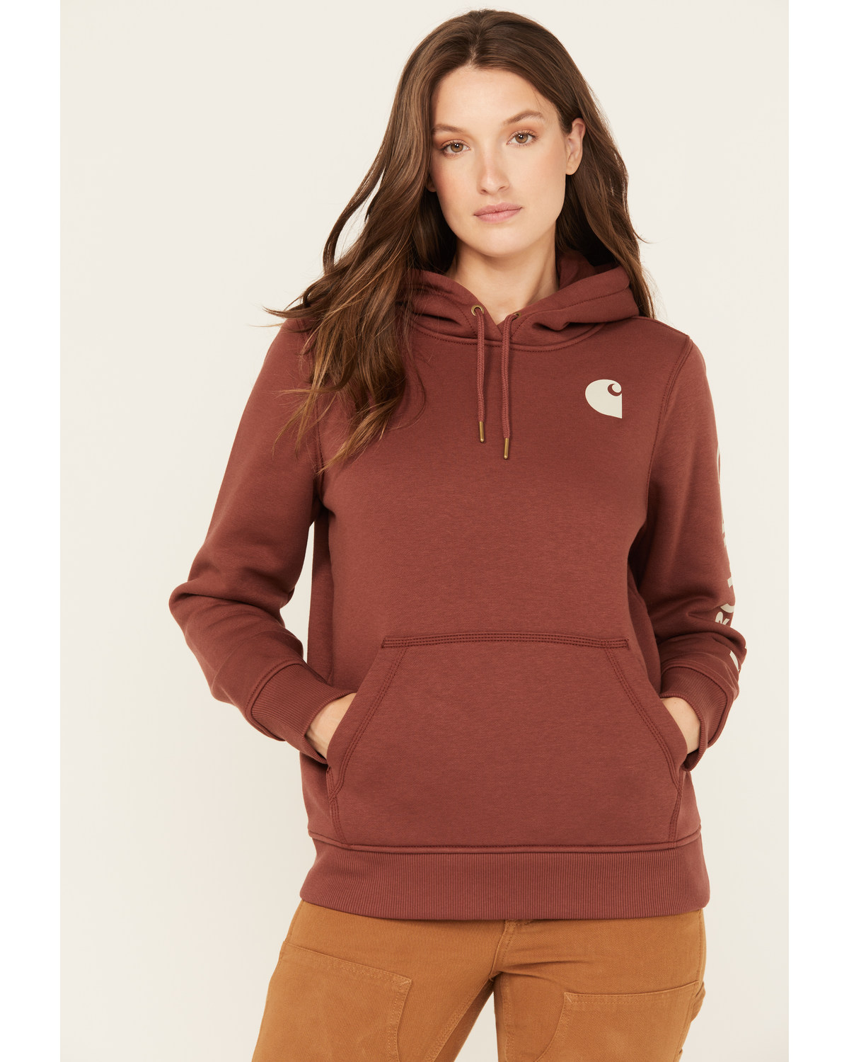 Carhartt Women's Relaxed Fit Midweight Graphic Hoodie