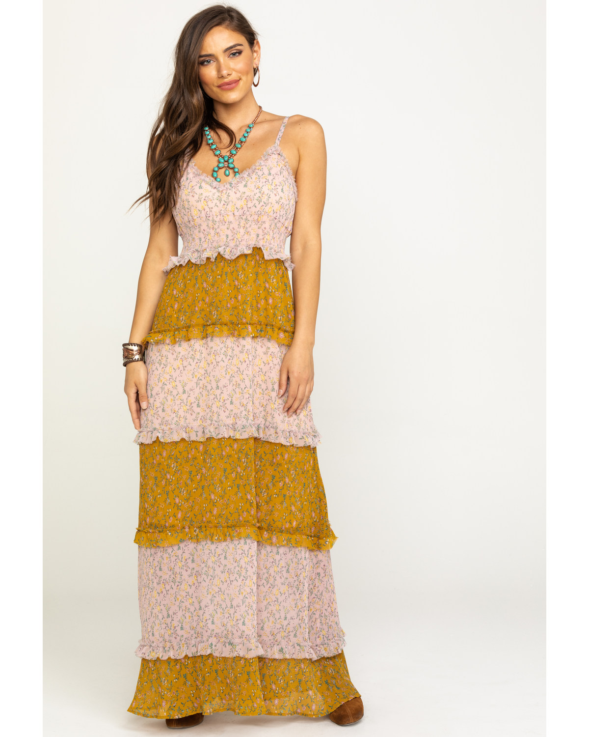 Show Me Your Mumu Women S Emira Itsy Floral Maxi Dress Boot Barn