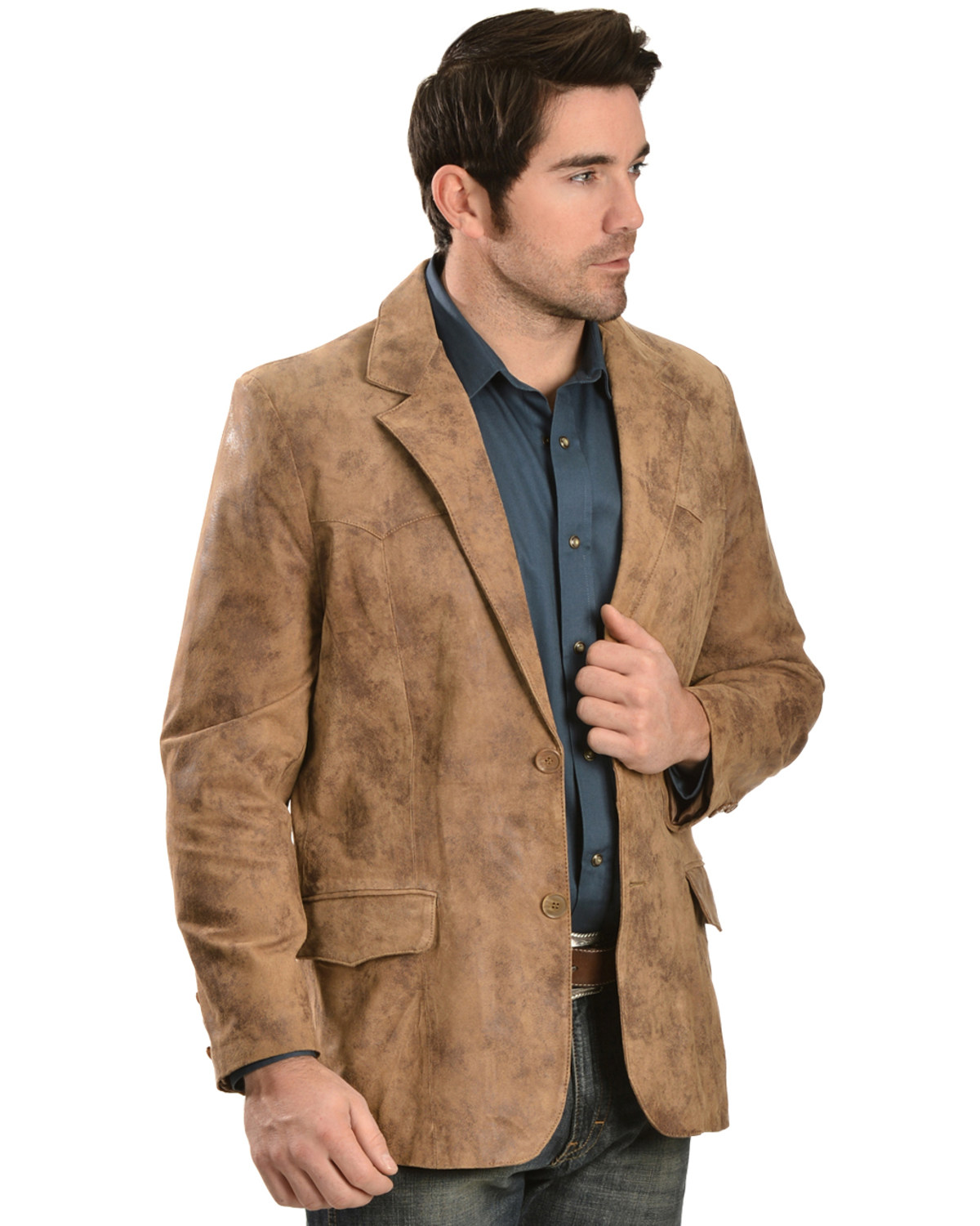 mens western blazer