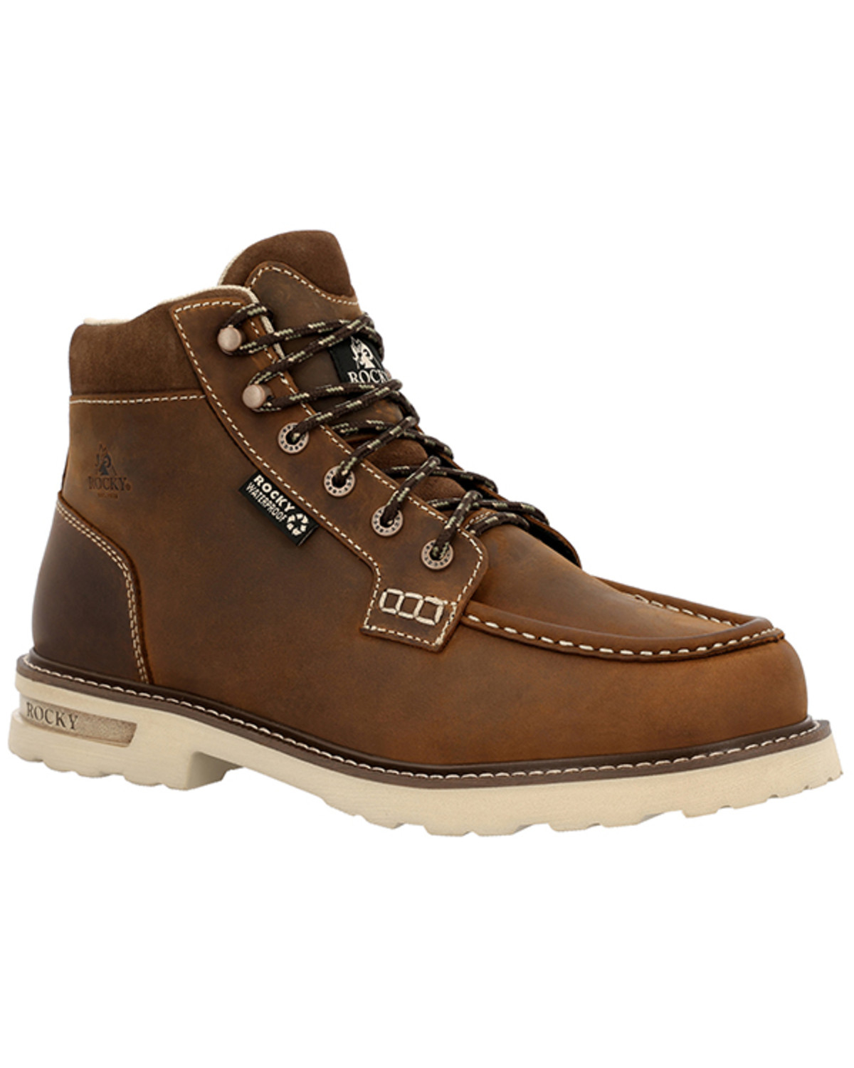 Rocky Men's Grindstone 6" XTR Waterproof Work Boots - Soft Toe
