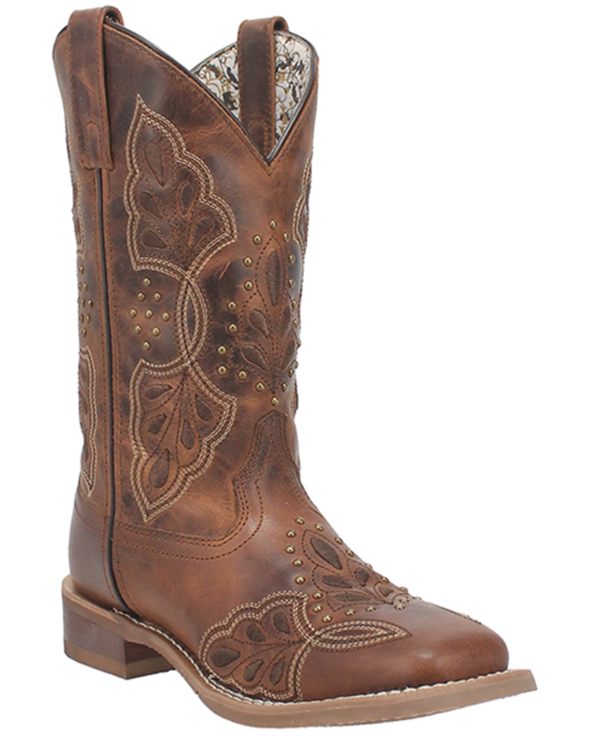 Laredo Women's Dionne Western Boots - Broad Square Toe