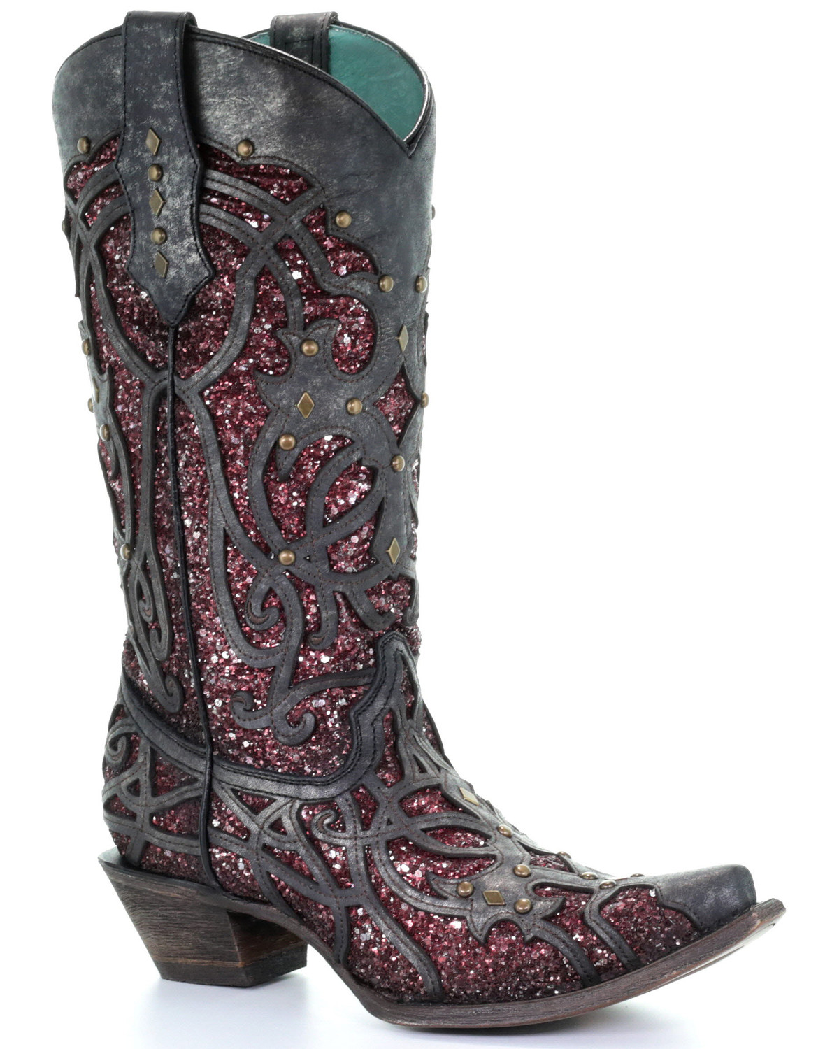 cowboy boots glitter