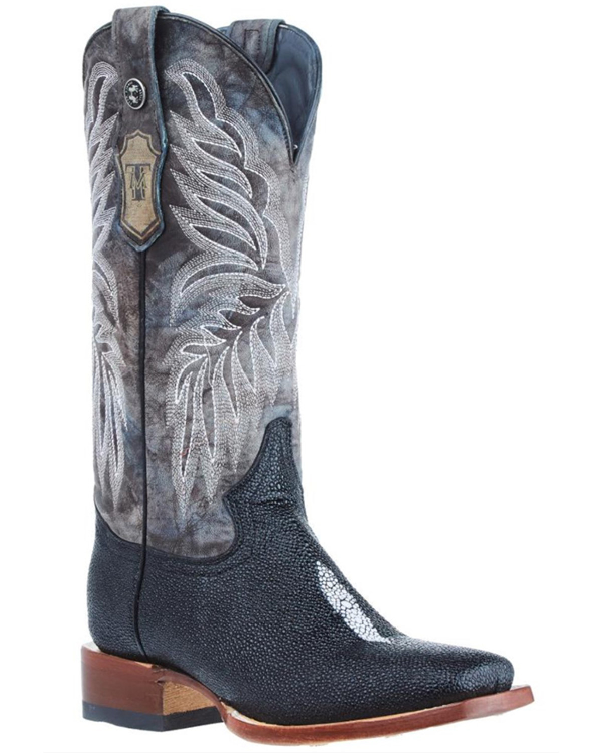 Tanner Mark Women s Stingray Print Western Boots Square Toe Boot Barn in Tustin CA