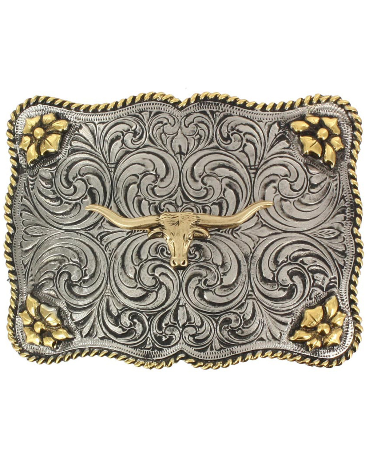 Cody James Men's Interchangeable Longhorn Belt Buckle