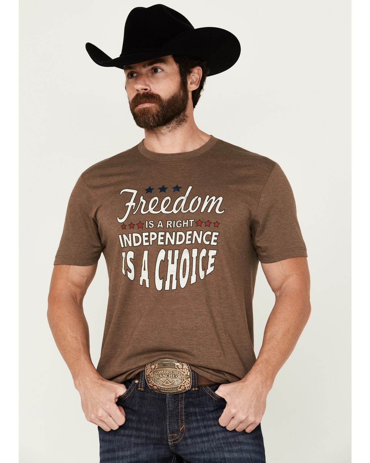 Cody James Men's Freedom Short Sleeve Graphic T-Shirt