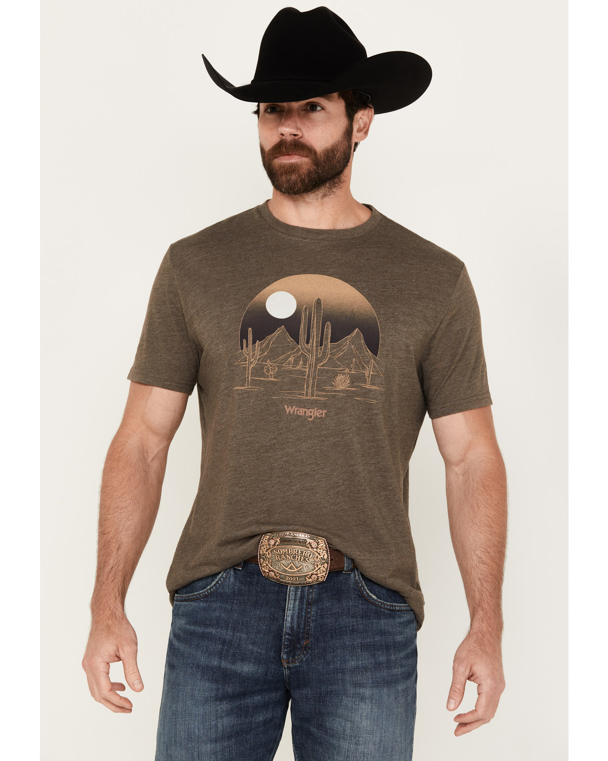 Wrangler Men's Scenic Desert Short Sleeve Graphic T-Shirt