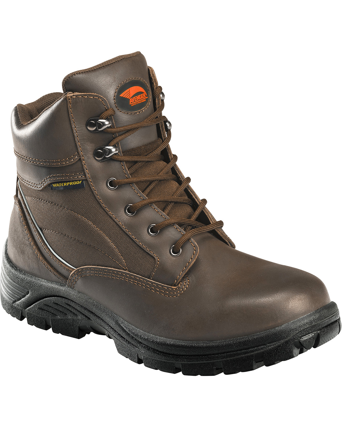 Avenger Women's Lace Up Composite Toe Work Boots