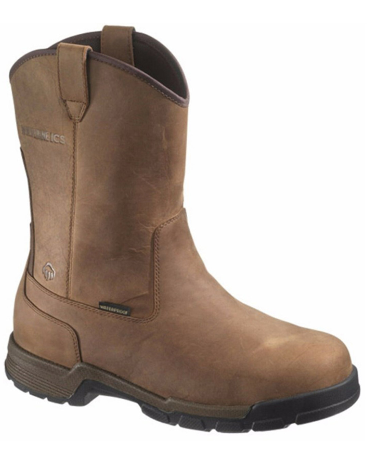 Wolverine Men's Waterproof Western Work Boots - Composite Toe