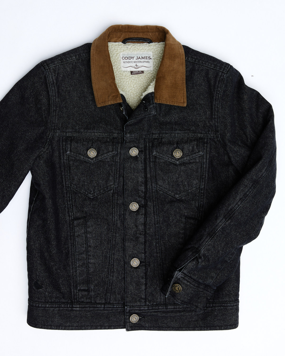 Cody James Boys Grand Teton 2 0 Western Dark Denim Jacket Boot Barn