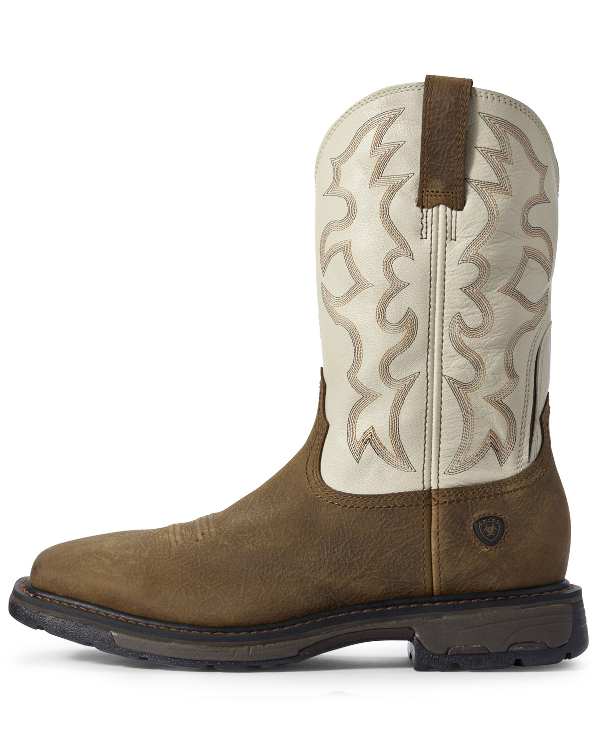 Ariat Men's Rye Workhog Western Work Boots Soft Toe Boot Barn