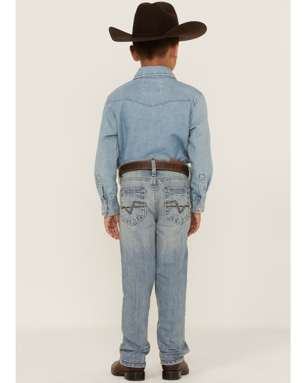 Cody James Little Boys' Crupper Light Wash Slim Straight Jeans - Sizes 4-8
