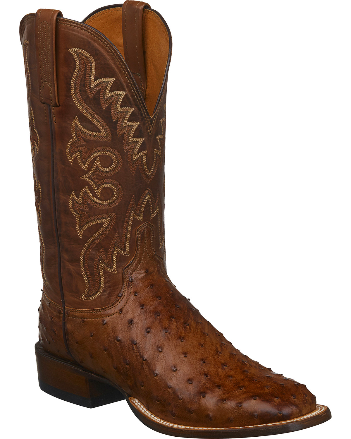 lucchese ostrich cowboy boots