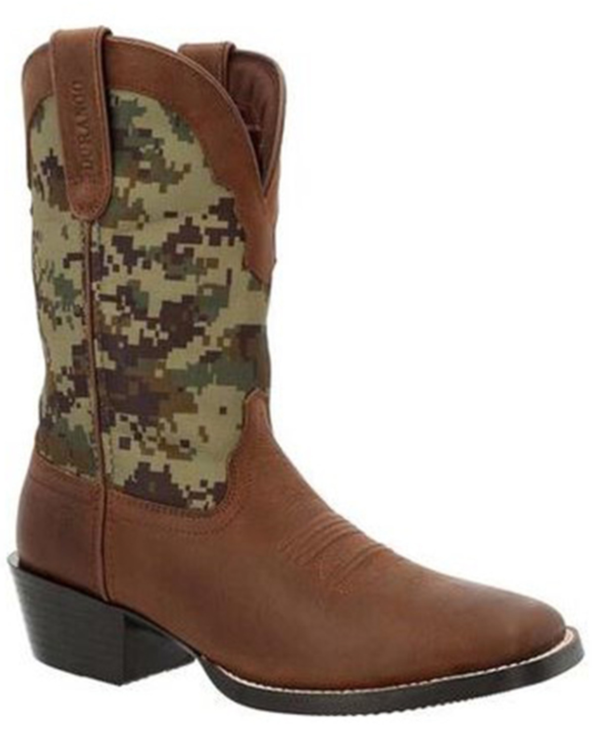 Durango Men's Westward Camo Western Performance Boots - Broad Square Toe