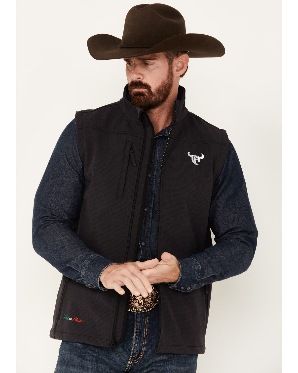 Cowboy Hardware Men's Hecho En Mexico Softshell Vest