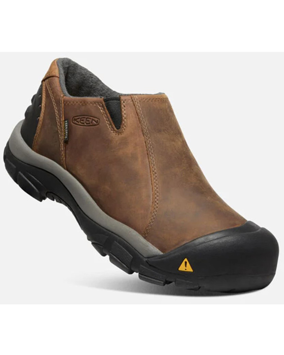 Keen Men's Brixen Low Waterproof Slip-On Insulated Work Shoes - Soft Toe
