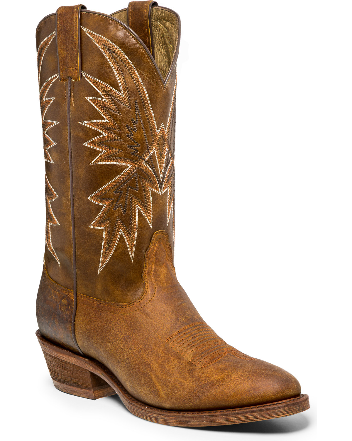 mens round toe cowboy boots