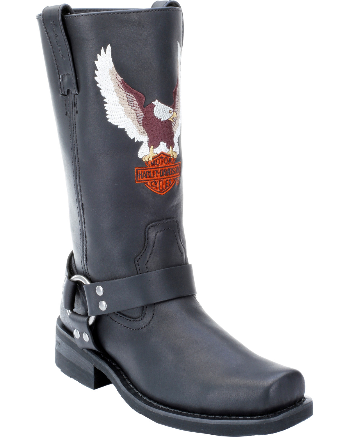 harley davidson pull on boots