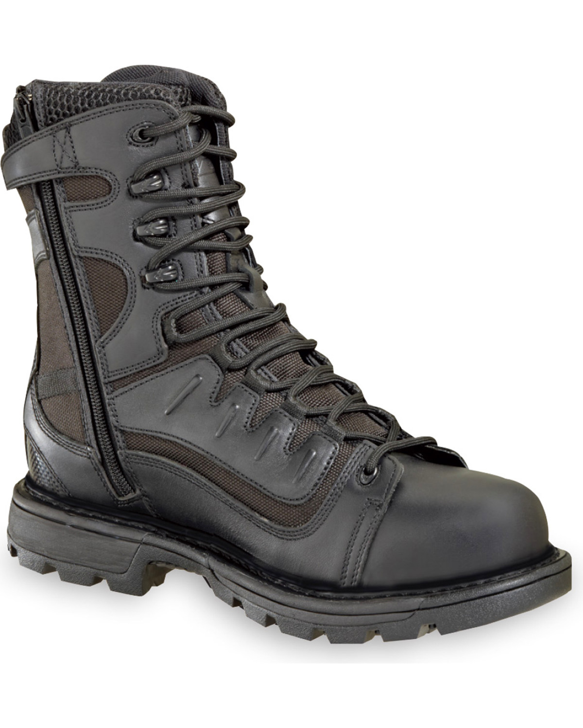 mens zip up waterproof boots