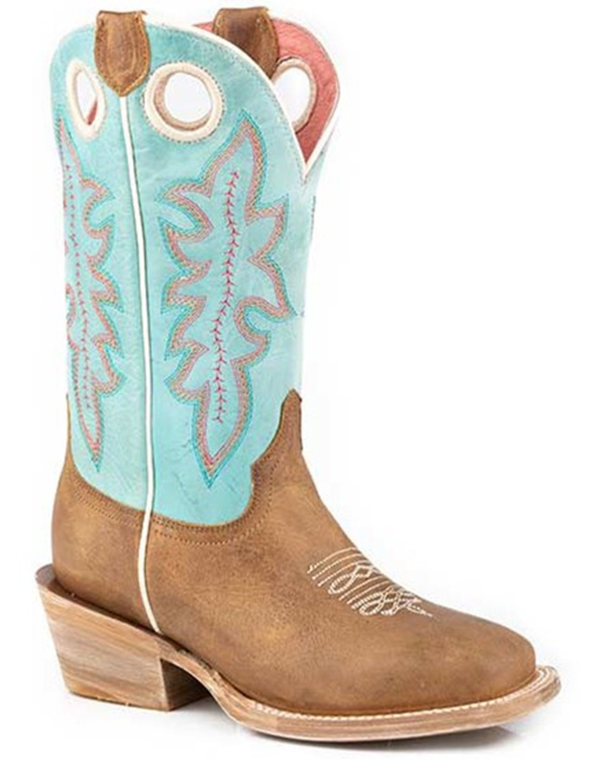 Roper Little Girls' Ride Em' Cowgirl Western Boots - Square Toe
