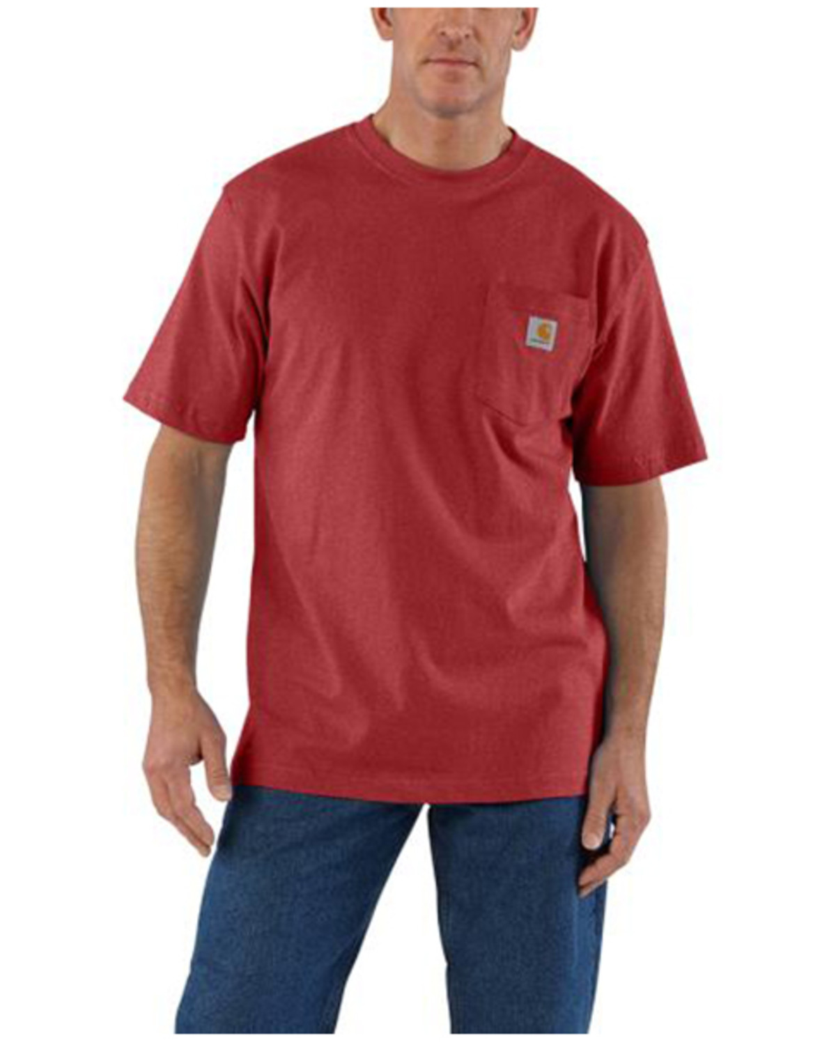 Carhartt Men's Loose Fit Heavyweight Short Sleeve Pocket T-Shirt