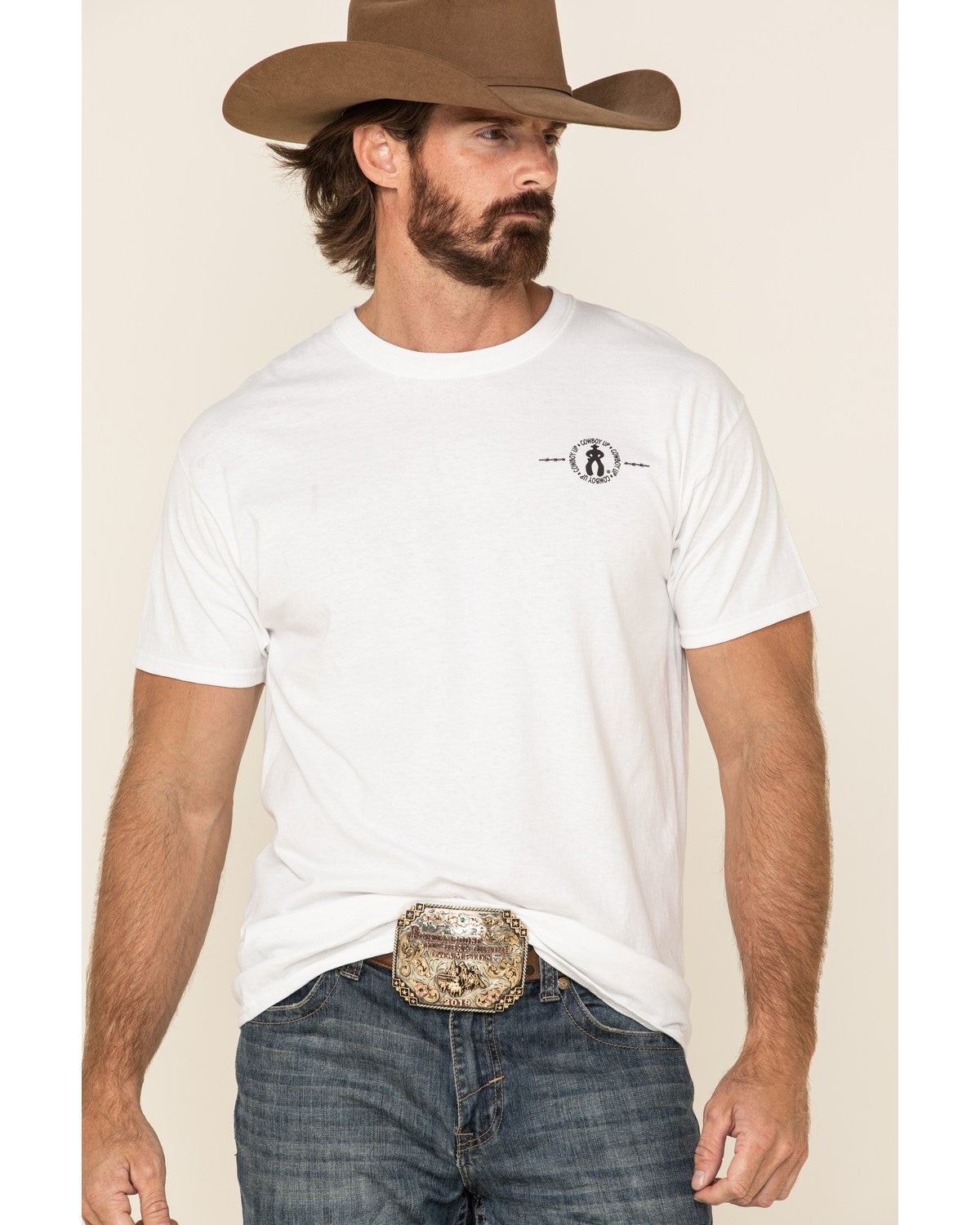 Cowboy Up Men's Graphic Tee | Boot Barn