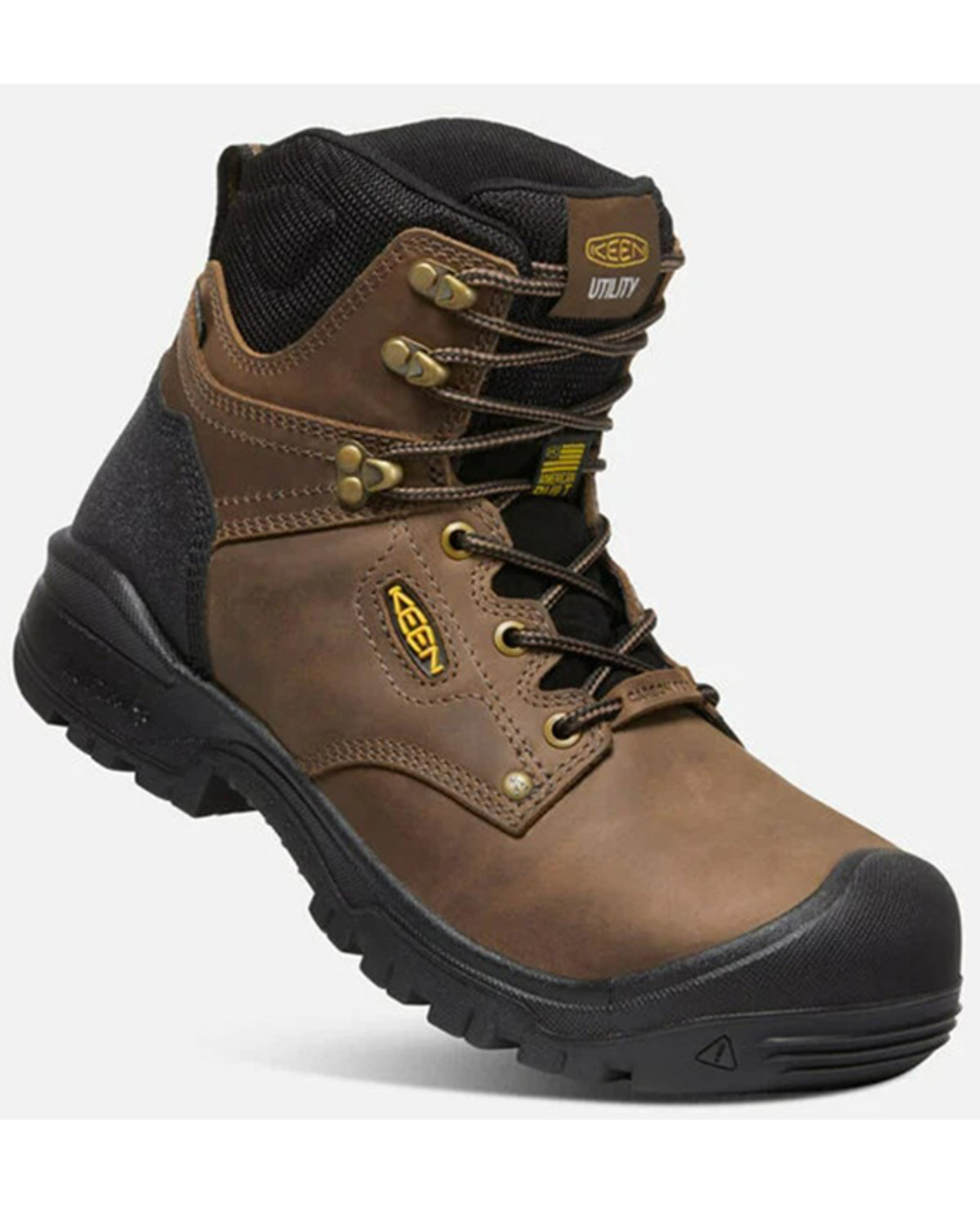 Keen Men's Independence 8" Work Boot - Round Toe
