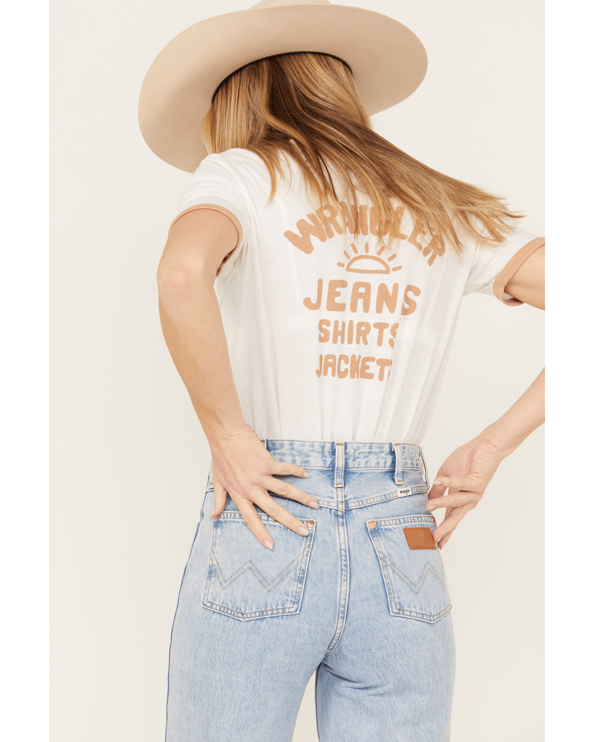 Wrangler Women's Boot Barn Exclusive Sun Graphic Ringer Tee