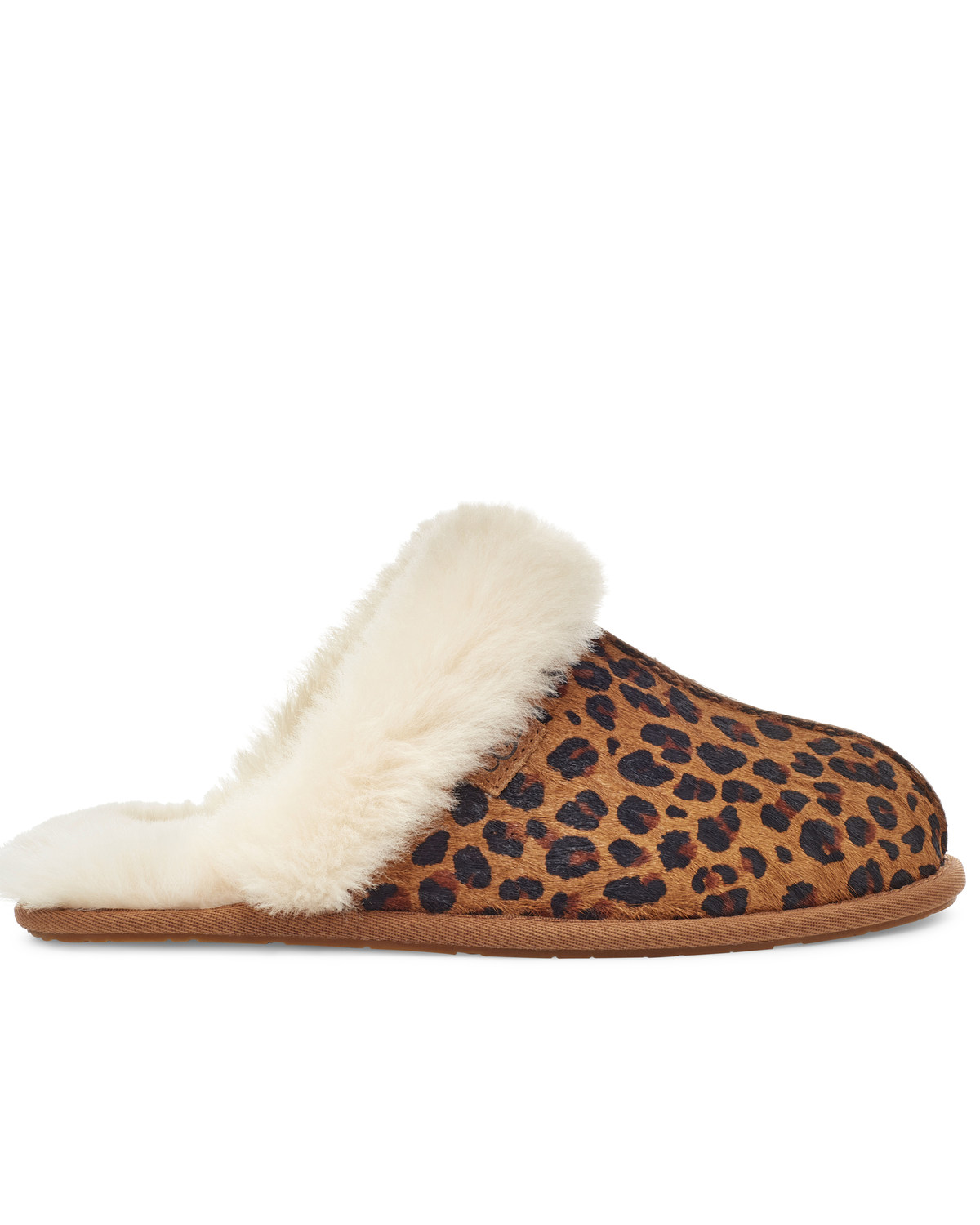 white leopard ugg slippers