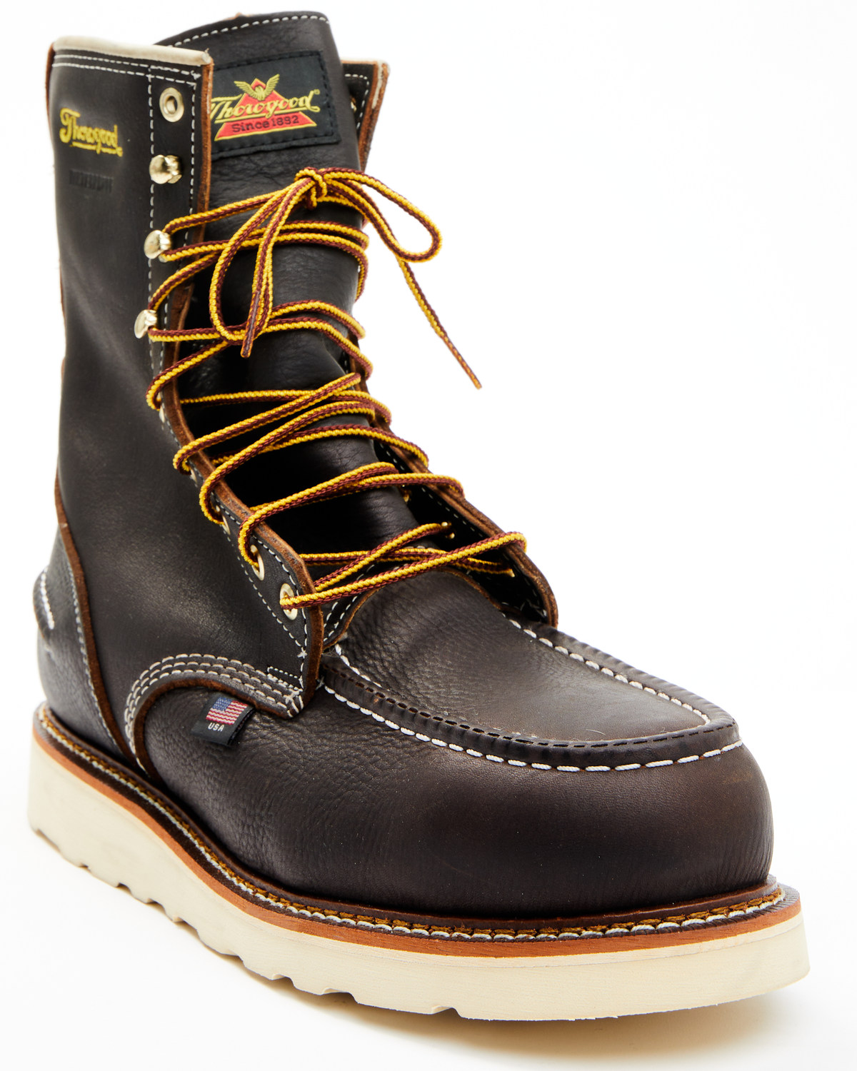 Thorogood Men's American Heritage 8" Waterproof Work Boots - Steel Toe