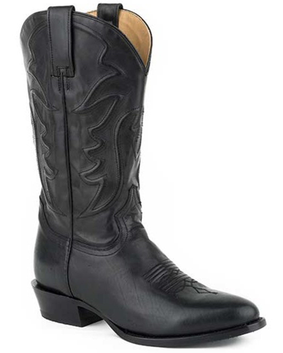 Stetson Men's Ames Corded Shaft Western Boots - Round Toe