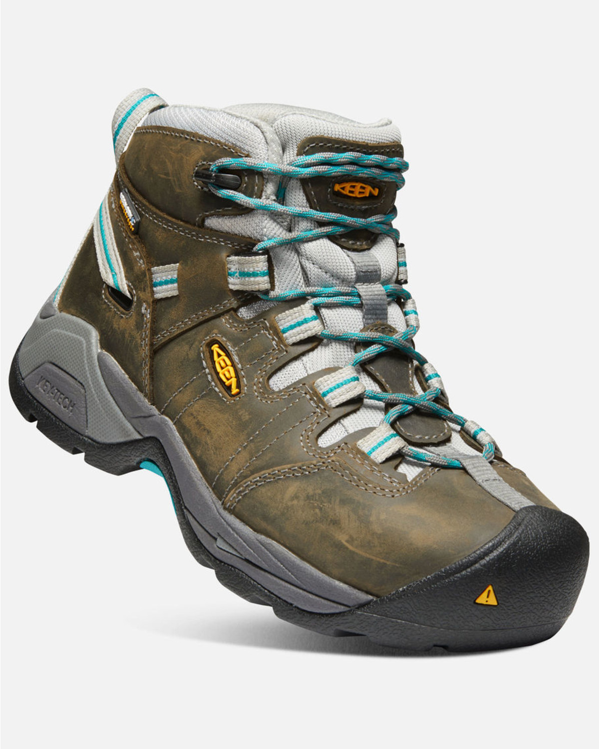 steel toe high top boots