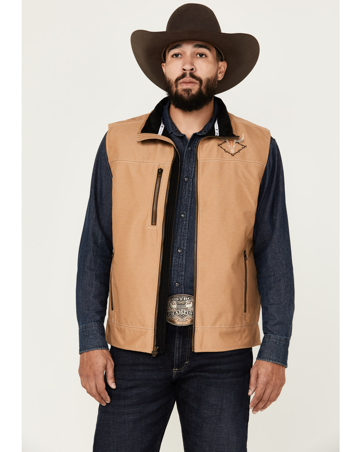 Cowboy Hardware Men's Buckskin Woodsman Tech Vest