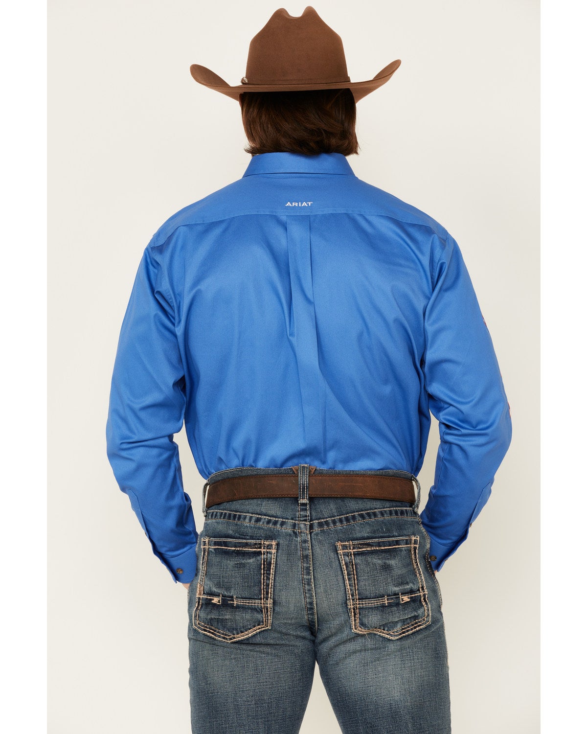 ariat blue shirt
