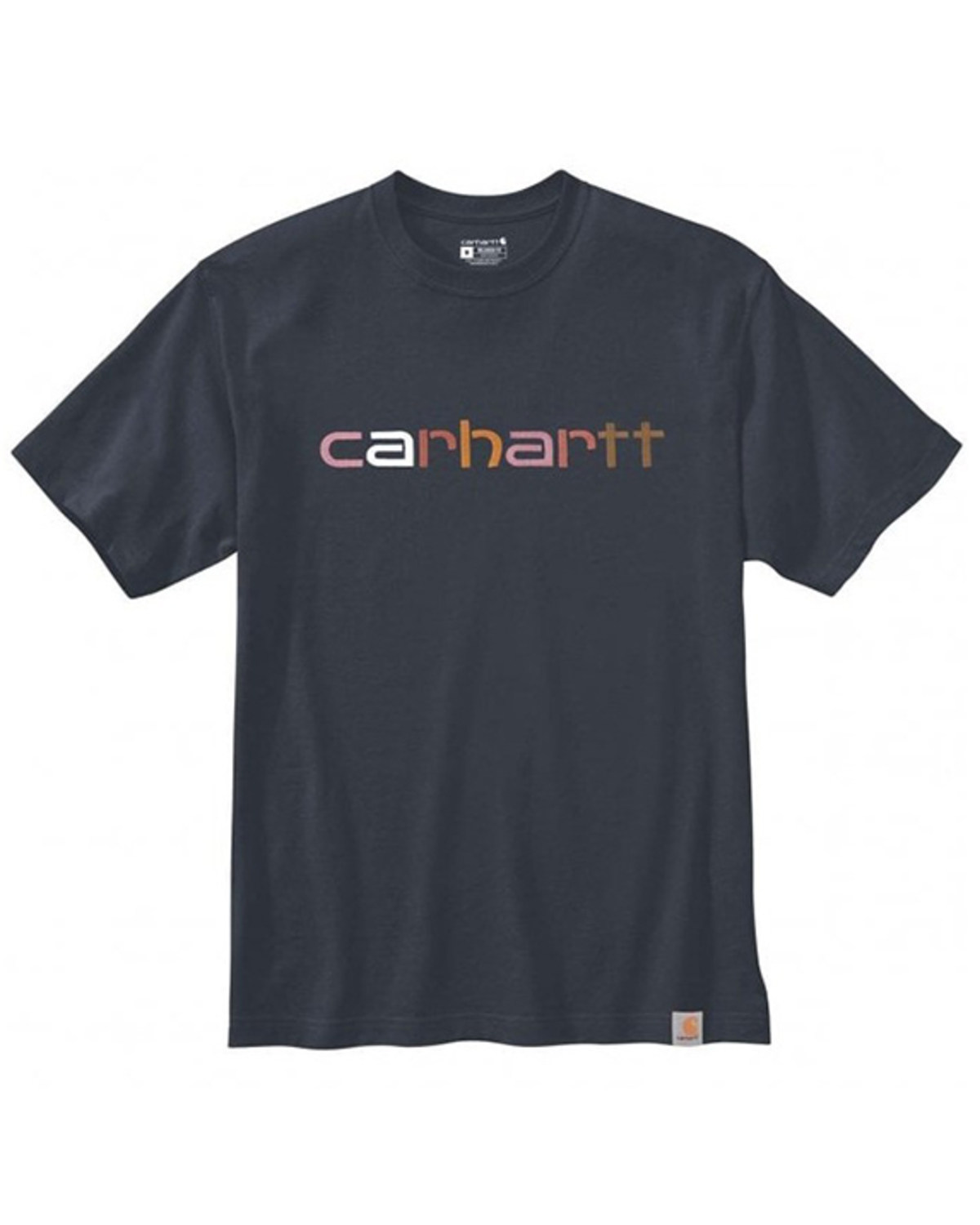 Carhartt Men's Relaxed Fit Heavyweight Short Sleeve Logo Work T-Shirt