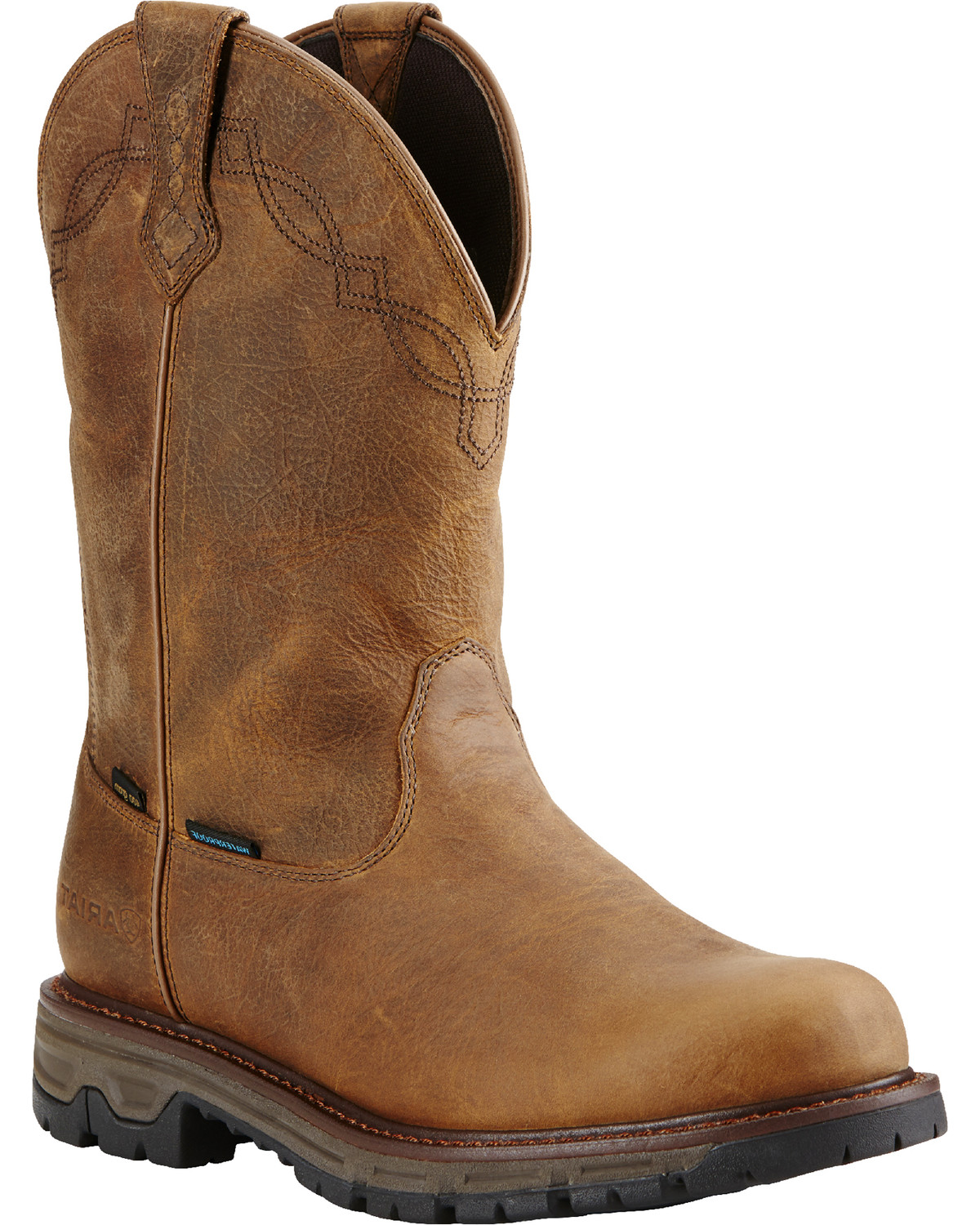 pull on insulated waterproof boots