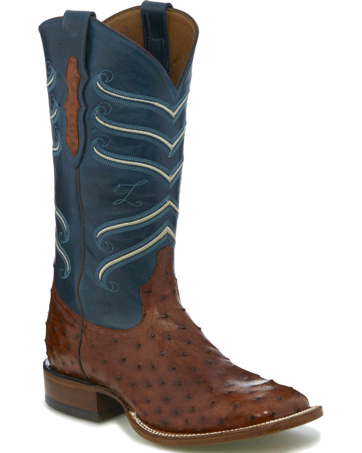 cowboy boots blue