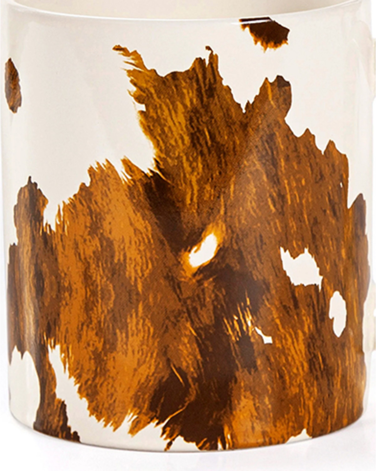 HiEnd Accents Elsa Cowhide Mug Set
