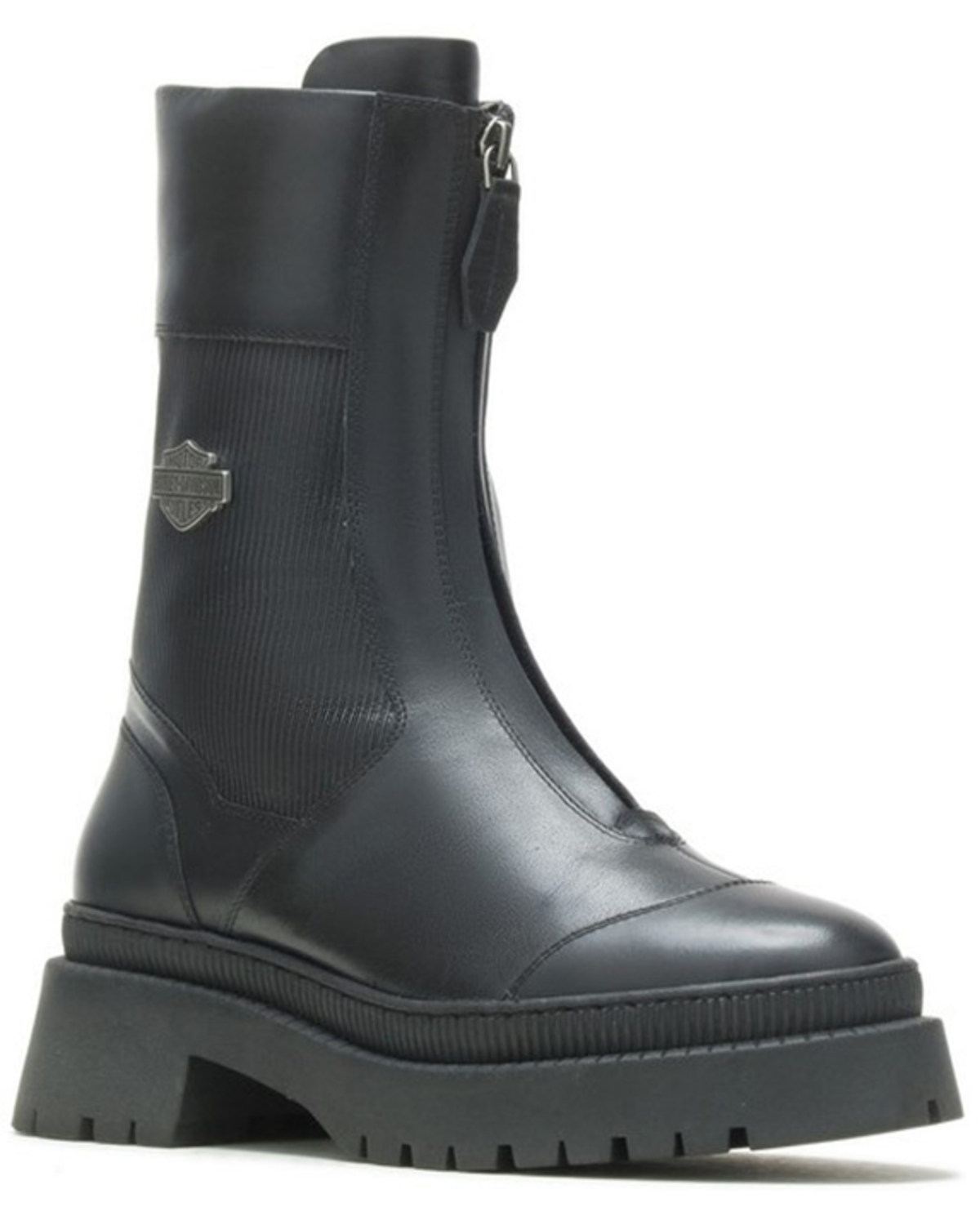 Harley Davidson Women's 9" Kavan Zip-Up Fashion Boots - Round Toe