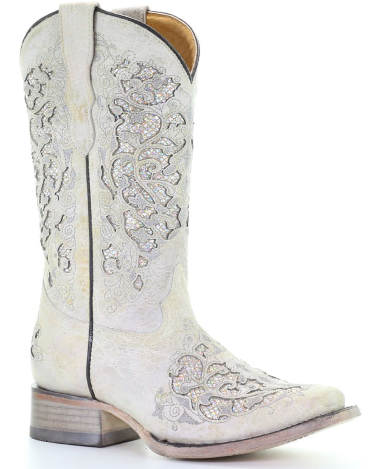 girls white cowboy boots
