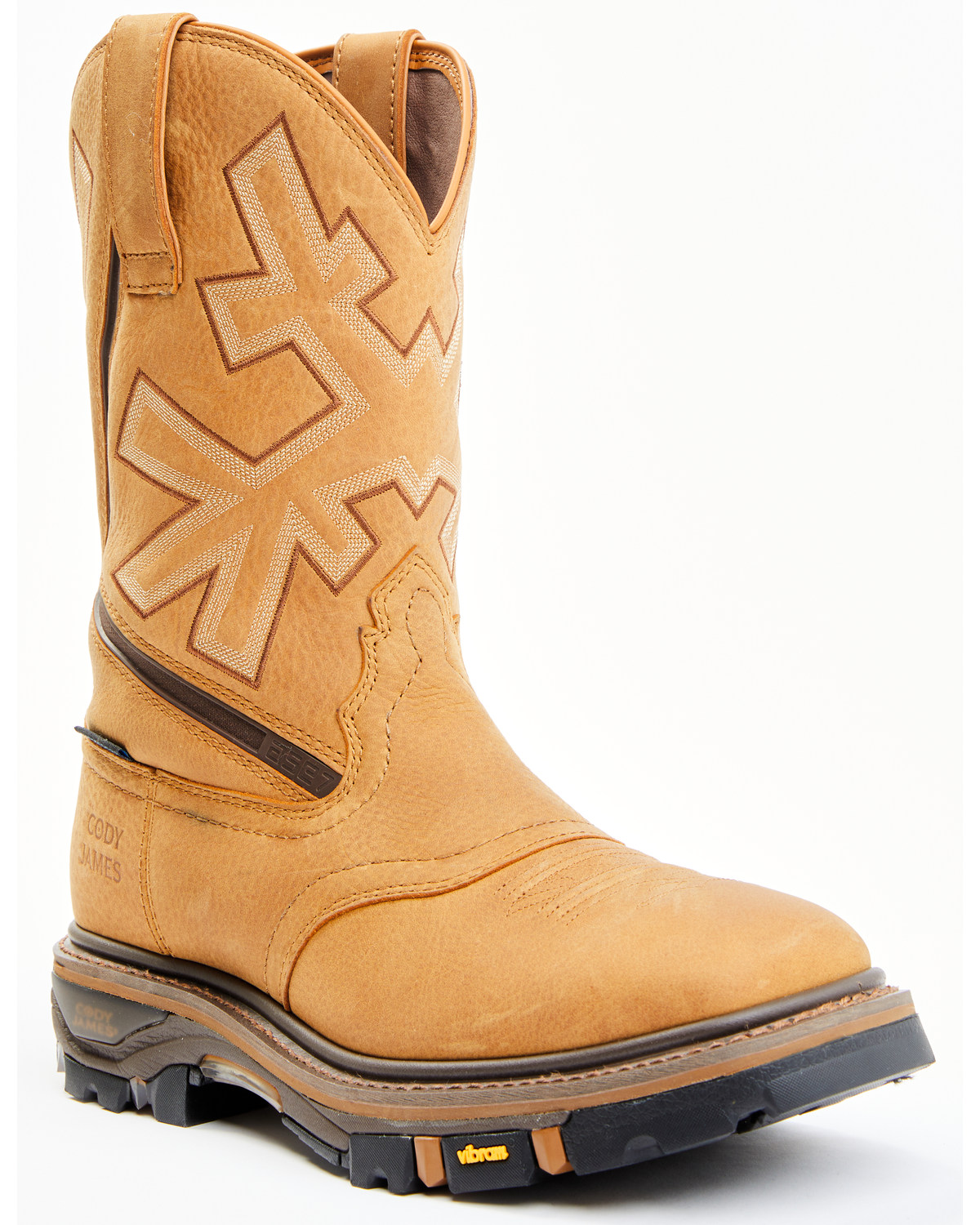 Cody James Men s Decimator ASE7 Western Work Boots Soft Toe Pacific City