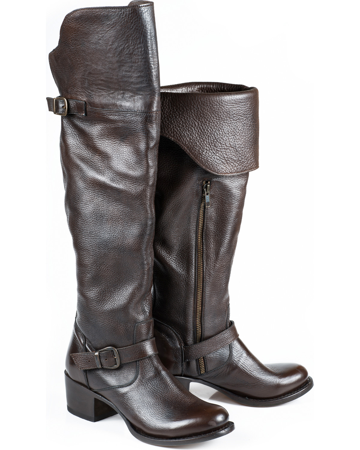 over knee western boots