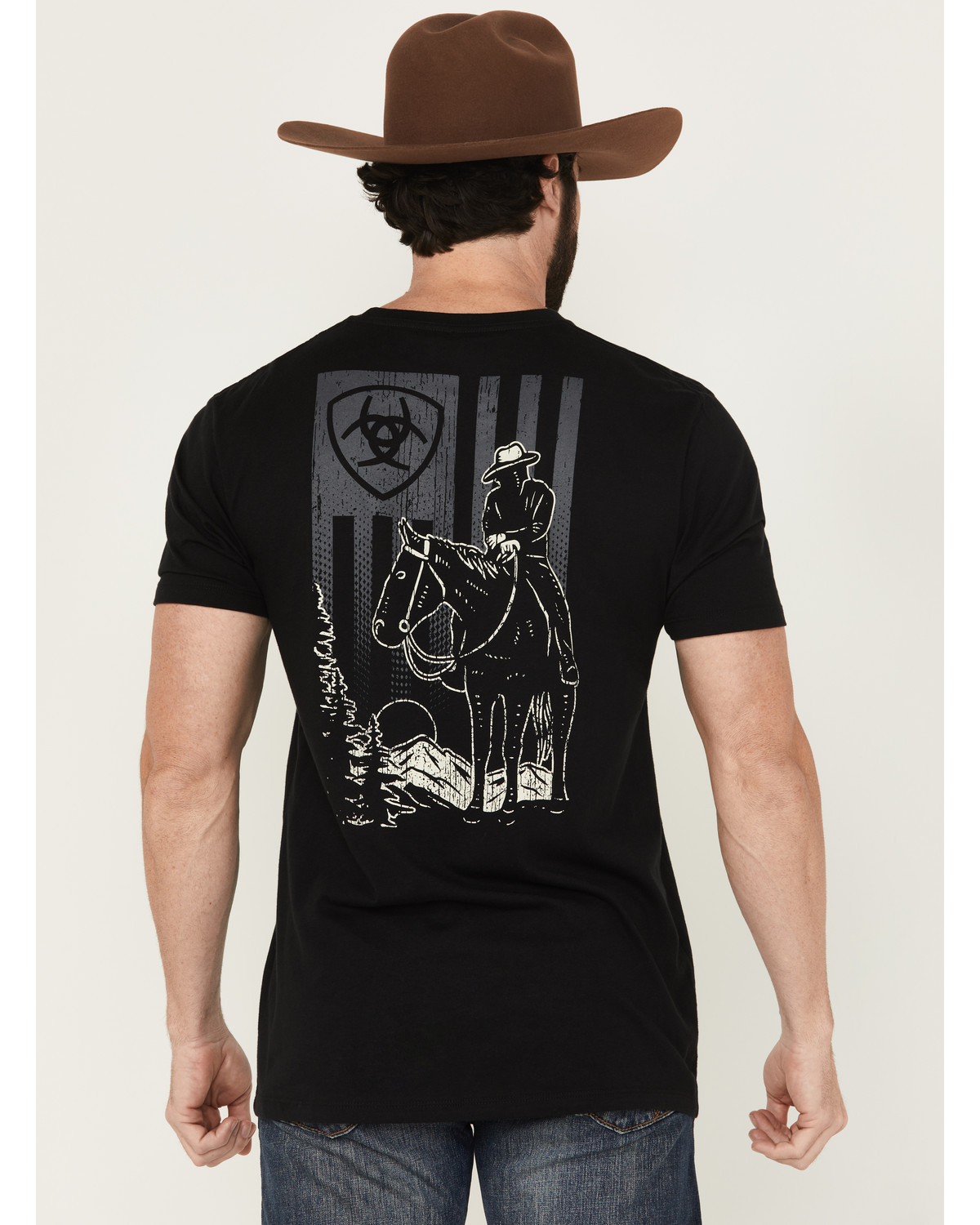 Ariat Men's Big Sky Freedom Short Sleeve Graphic T-Shirt