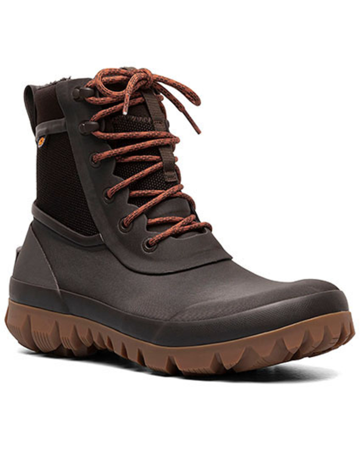 Bogs Men's Arcata Urban Lace-Up Waterproof Snow Boots - Round Toe