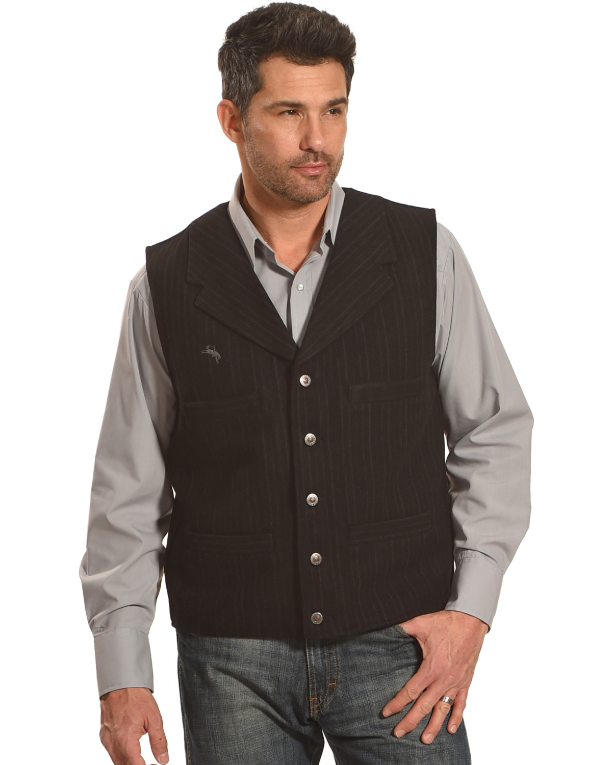 Wyoming Traders Men's Banker's Wool Vest